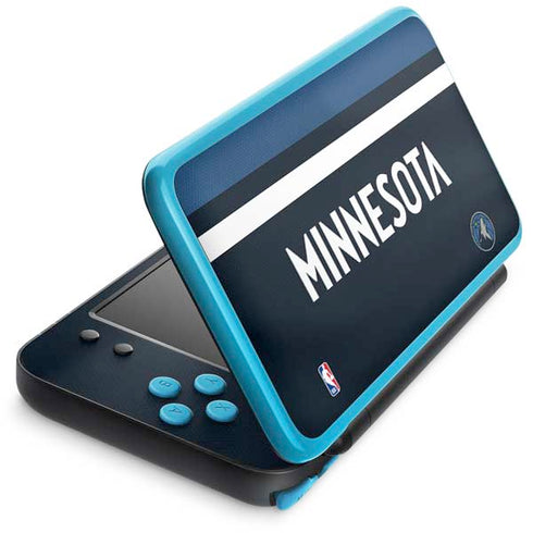 NBA Minnesota Timberwolves Jersey Nintendo 2DS XL (2017) Skin